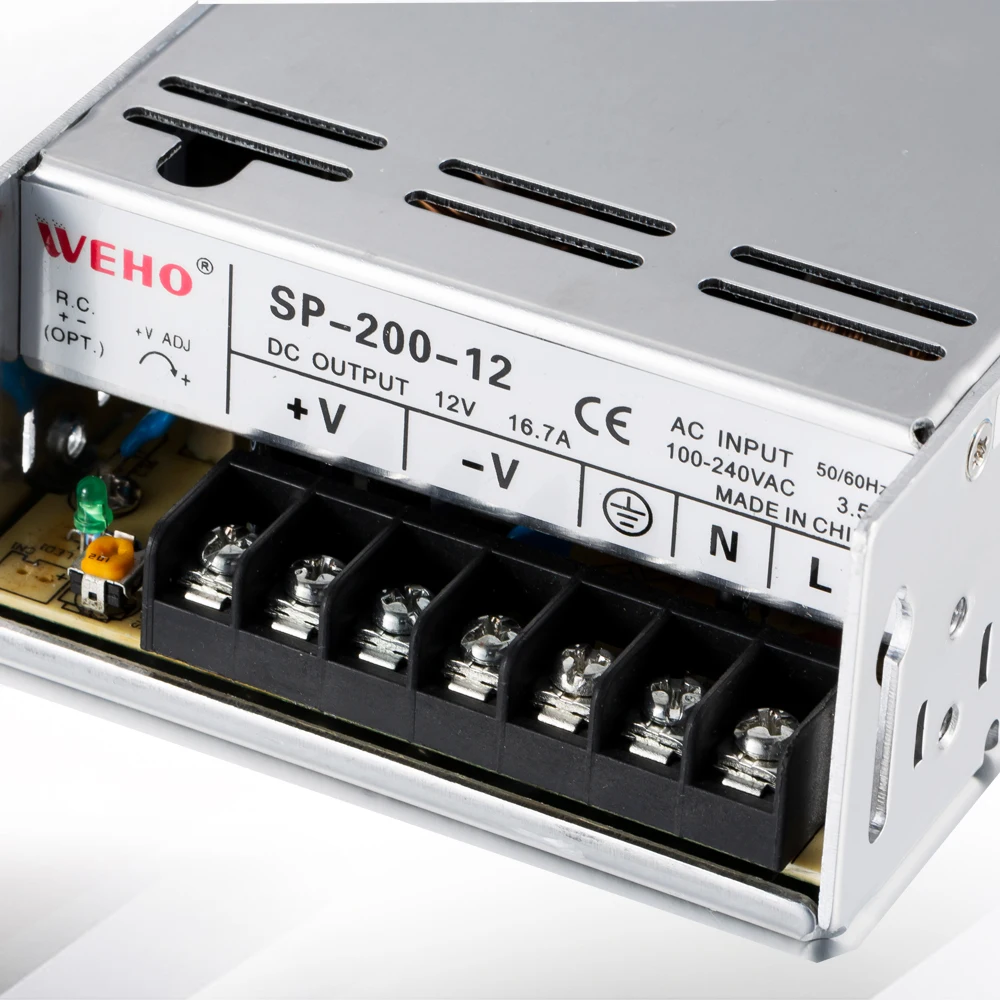 (SP-200-12) 200W 12V блок питания с PFC переключатель функций источника | Обустройство дома