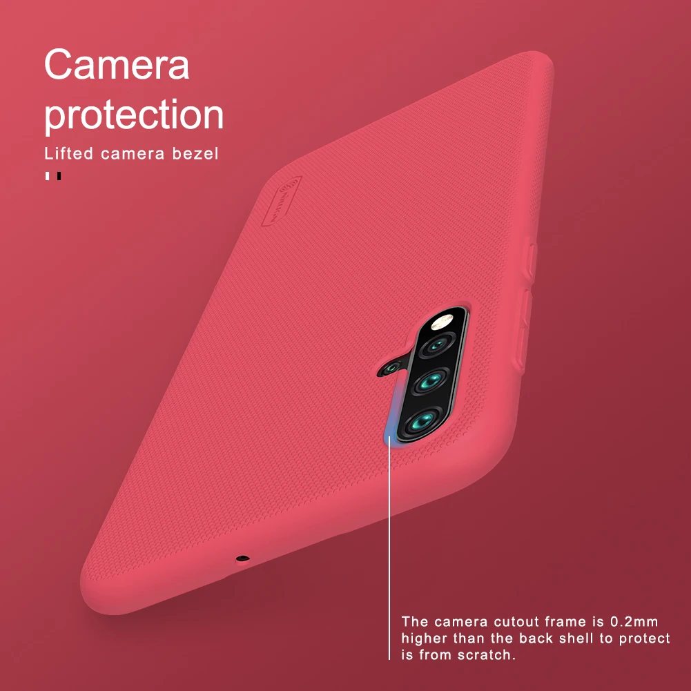 Чехол Nilkin для Huawei Nova 5 / Pro оригинальный матовый чехол жесткая задняя крышка из