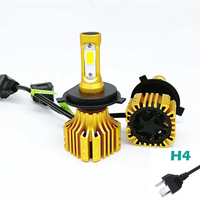 LDDCZENGHUITEC светодиодный H4 Hi Lo луч H7 H11 H1 9005 9006 H3 Автомобильный светодиодный фары лампы 72 W фары для 8000LM автомобильных фар головного света и противотуманных фар с возможностью креативного 6500 K