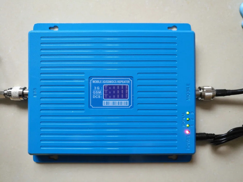 2 г 3 4 GSM репитер 900 1800 2100 triband DCS WCDMA сотовый телефон трехдиапазонный ретранслятор