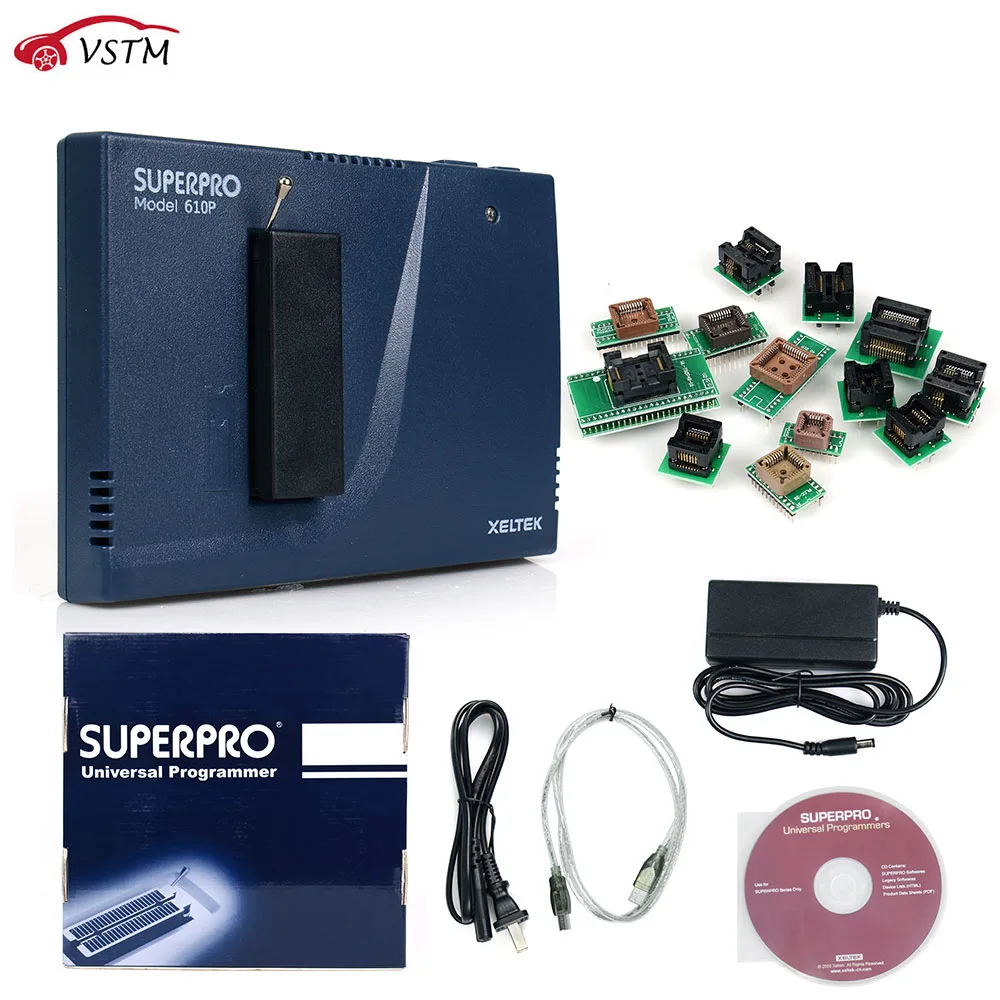 Новое поступление оригинальный Xeltek USB Superpro 610P универсальный программатор
