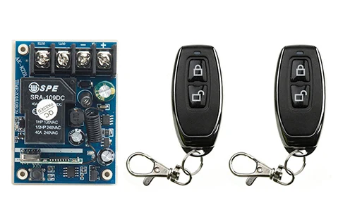 Новый DC12V 24 V 36 48 10A 1CH RF Беспроводной дистанционного Управление переключатель с 2