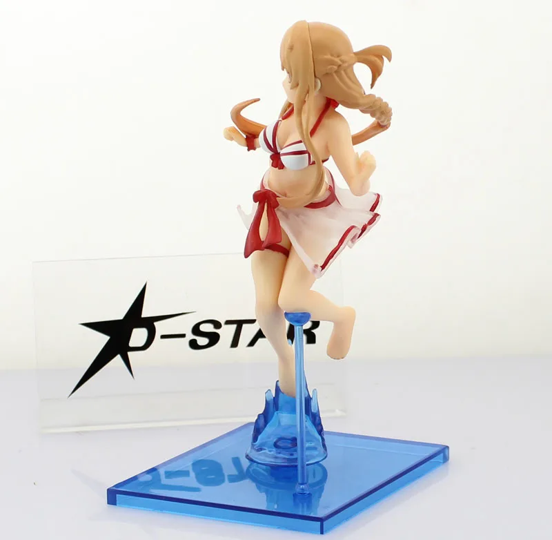 Пикантные 6 &quotМеч Art Online S.A.O Аниме Асуна в купальнике бикини Ver. 1/10 шкала коробке 17
