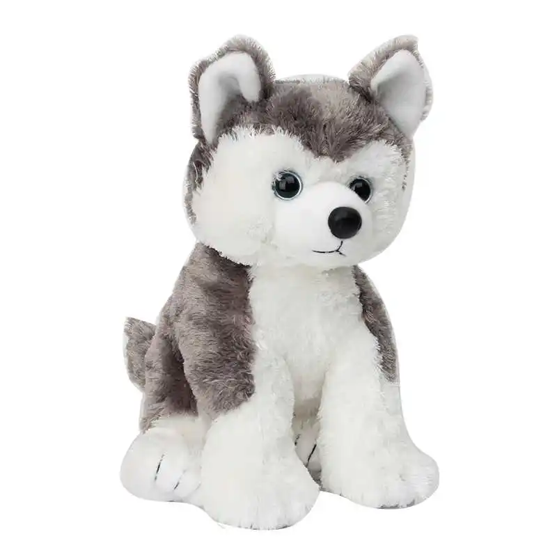 25CM Simulation husky plush toy Big Eyes Kawaii Puppy Dog Plush Toys Doll Stuffed Animal Cute Toy Kids | Игрушки и хобби