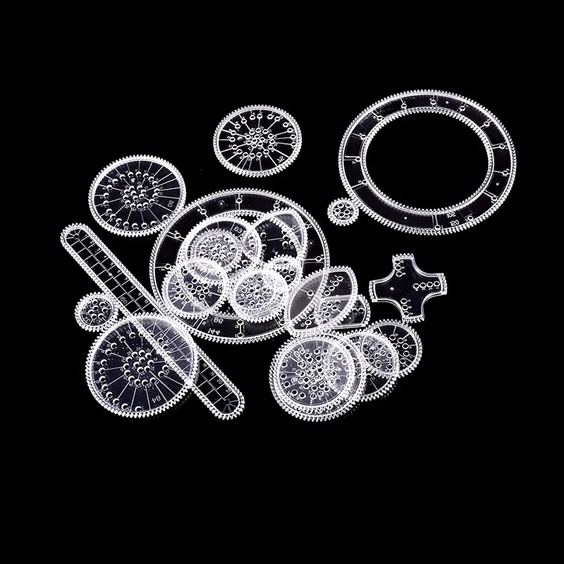 Спирограф Drawin 22 шт. аксессуары креативные игрушки для рисования спиральные
