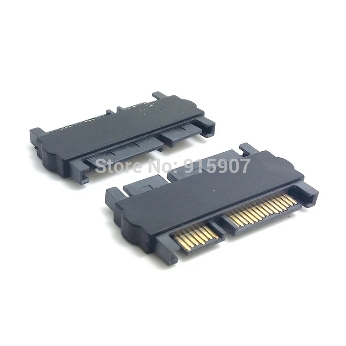 Cablecc CY 3 5 &quotи 2 5&quot SATA 22Pin 7 + 15 штекер на 22P удлинитель прямой адаптер | Компьютеры и