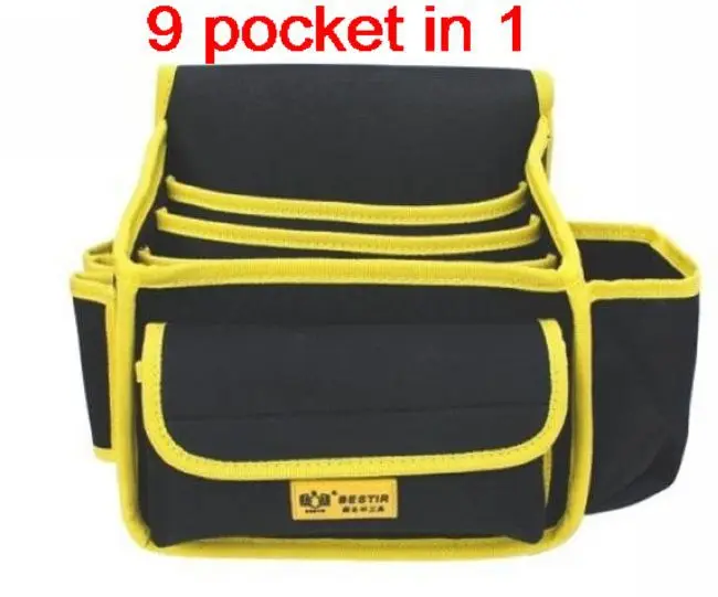 

BESTIR excellet quality oxford composite tools pouch with 9pocket NO.05147 freeshipping