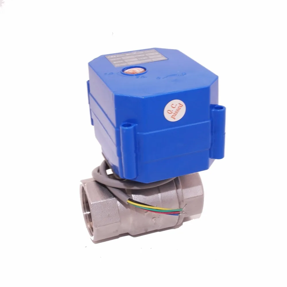 DC3.6-6V DC12V CR01 CR02 CR05 DN15 DN20 DN25 CWX-60P 4nm 8s SS304 BSP NPT с полным отверстием Оба разъема