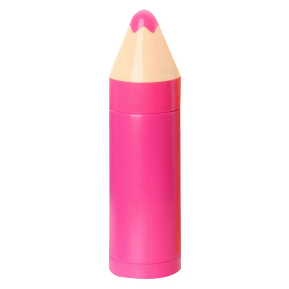 Stainless Steel Thermos Candy Color Pencil Shape Leak Proof Insulated Cup Cylinder Bottle For Daily Necessities | Дом и сад