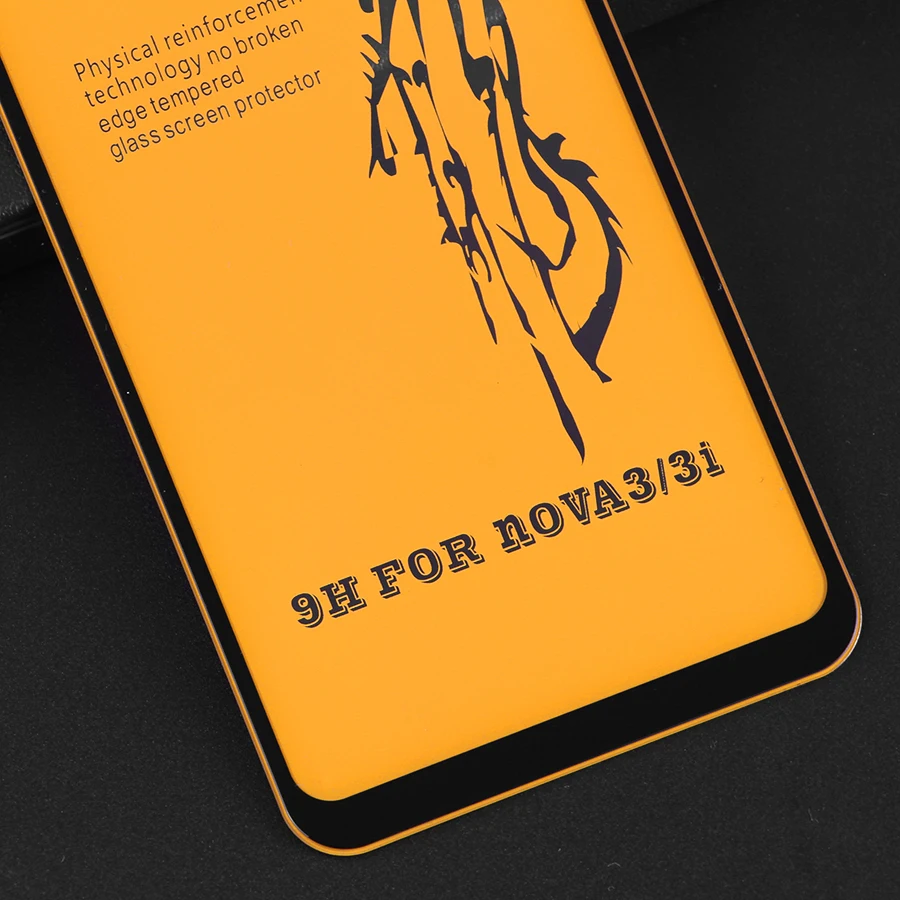 KLOVRRD 6D полное покрытие из закаленного стекла для huawei Nova 4 3 3i P Smart Plus Полный Клей