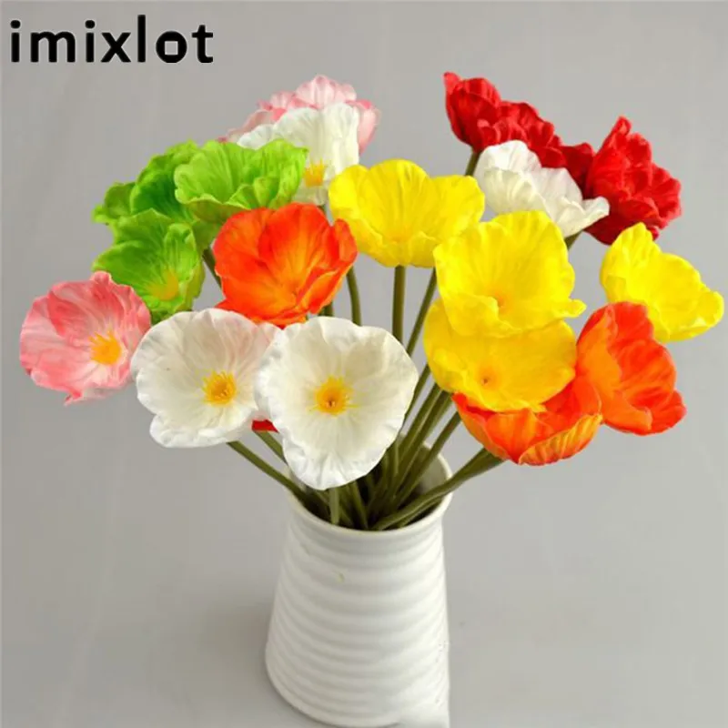 Imixlot 5 шт. свежие цветы красивое растение для украшения дома вечеринки 6 цветов |