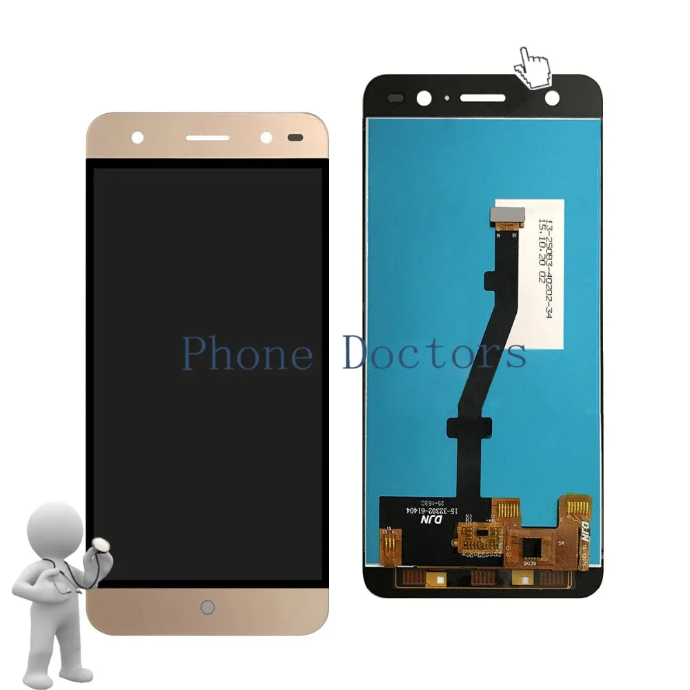AAA Качество ЖК дисплей для ZTE Blade V6 плюс полный + Сенсорный экран дигитайзер сборки