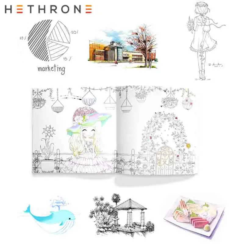 Ручка граффити hetron 12/24/36/0 5 мм финишная ручка для рисования акварелью и набросков |