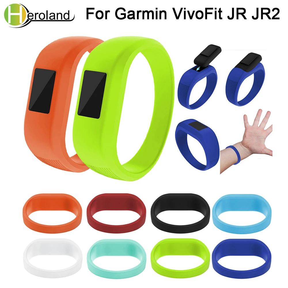 Смарт часы детские спортивные силиконовые сменный ремешок Ремешок для Garmin VivoFit JR