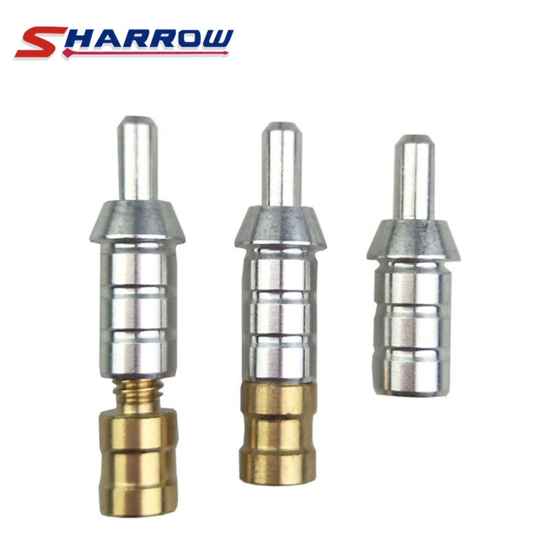 

Sharrow 20 Pieces Arrow Insert With Bob-weight For 6.2mm Arrow Shaft In Shooting Hunting Archery Arrows