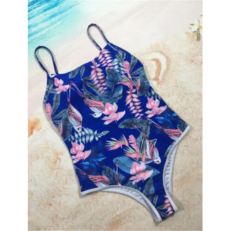 

Sexy Women One-Piece Push Up Bikini Monokini 2018 Ladies One Piece Swimsuit Bathing Suit Bandage Swimwear Maillot De Bain Femme