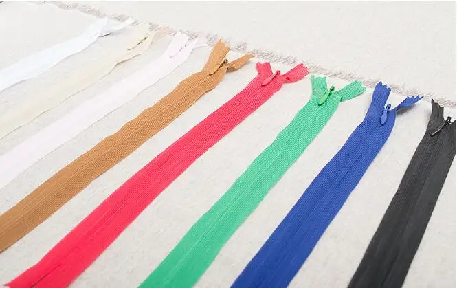 Высококачественная невидимая молния длиной 40 см подушка для наклона молнии