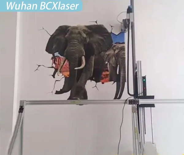 

3d рекламный настенный принтер, настенная живопись, автоматическая настенная лампа, настенная живопись, принтер