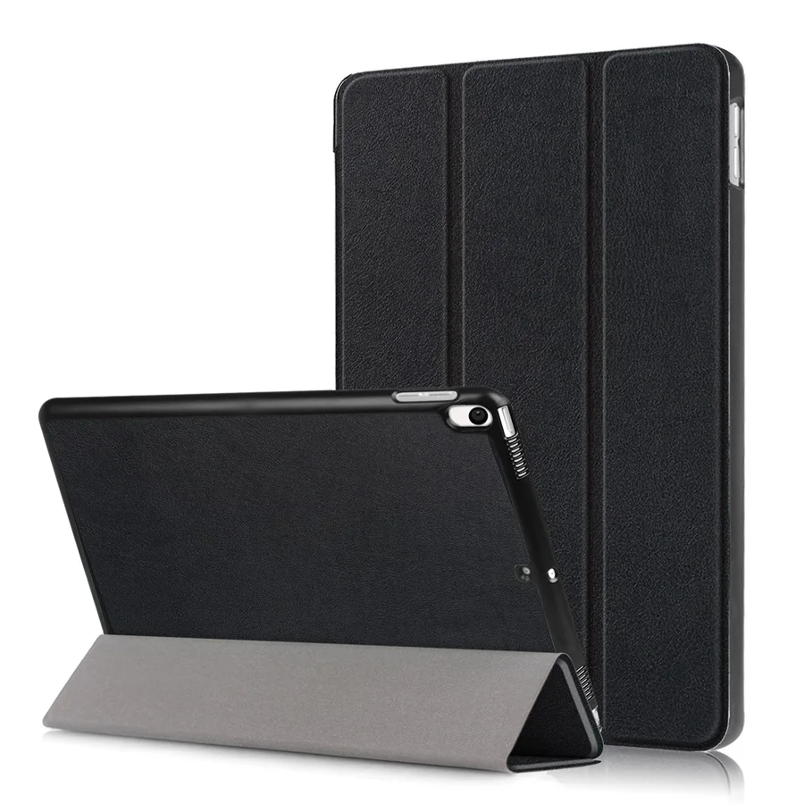 Чехол для iPad Air 10,5 дюймов(3rd Gen), ультра тонкий стоячий защитный чехол с функцией автоматического пробуждения/сна для iPad Air 3 Чехол - Цвет: Черный
