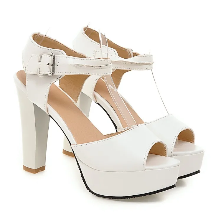 

2017 Rushed Tenis Feminino Sapato Feminino Sandalias Mujer Big Size 34- 45 Sandals Ladies Lady Shoes High Heel Women Pumps M57