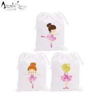 ballerinas theme party bags candy bags gift bags ballet tiny girls decorations grand event birthday party container supplies
