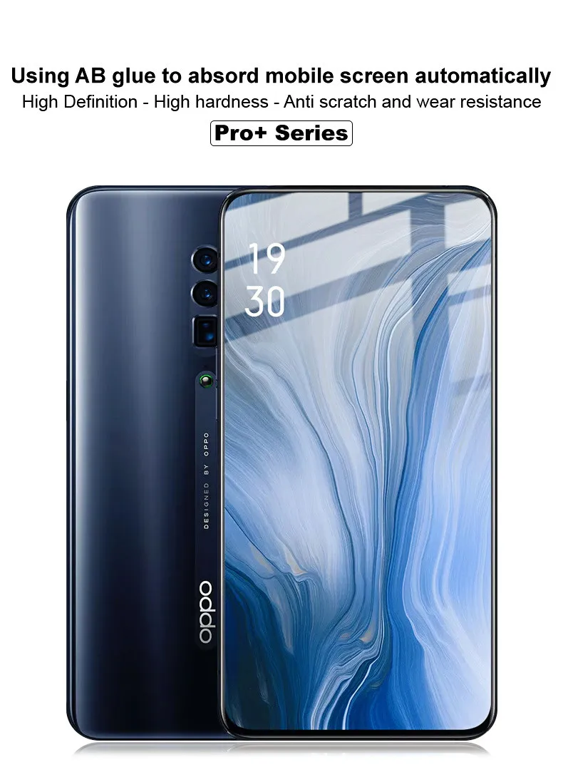 Для OPPO Reno 10X Zoom/F11 Pro экран из закаленного стекла Полное покрытие экрана IMAK закаленное стекло Защита экрана полная защита