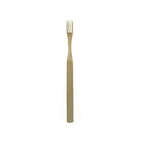 50pcs custom logo round handle adult natural bamboo eco friendly soft travel toothbrush tooth teeth brush