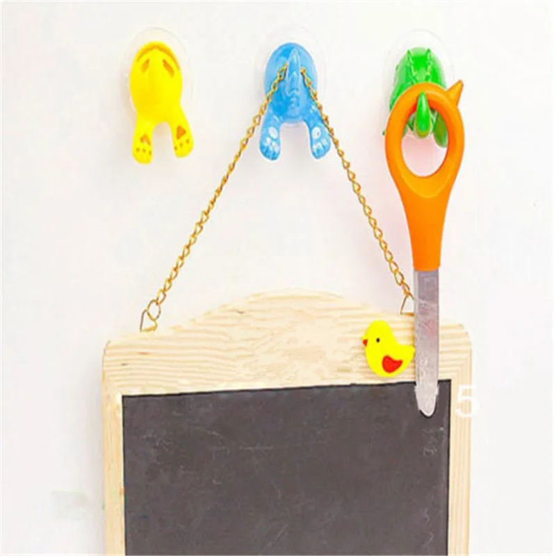 Новый мультяшный милый хвост животного резиновая присоска настенный крючок