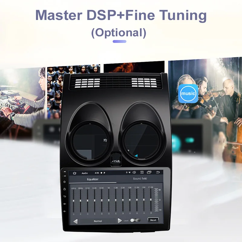 Funrover Android 9 0 2 ГБ + 32 DSP автомобильный Радио Центральный Multimidia видео плеер gps для Nissan