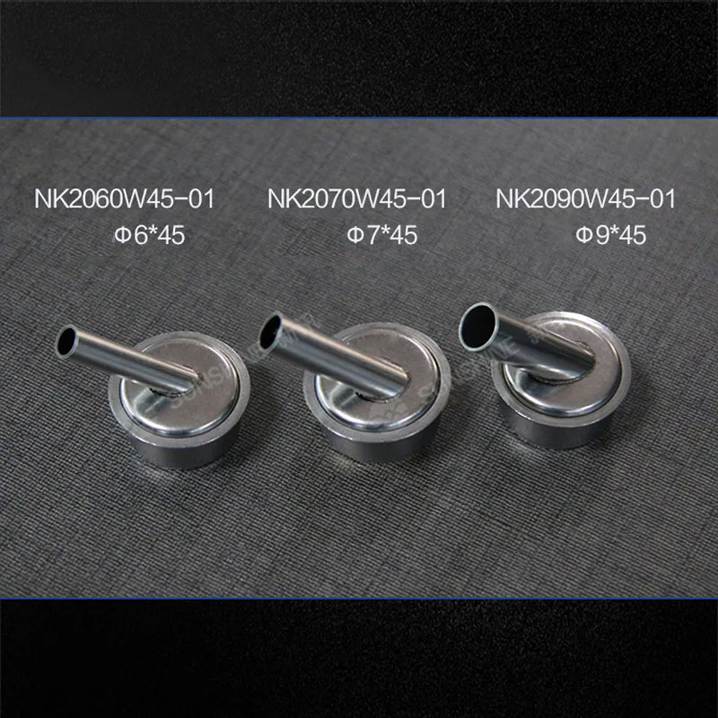 

100% оригинальная насадка для микроскопа NK2060W NK2070W NK2090W изогнутая насадка для пистолета горячего воздуха, предназначенная для Quick 861DW QUICK 1300A