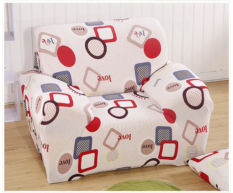 

Modern Geometric Sofa slipcovers Tight Wrap All-inclusive Slip-resistant Elastic Cubre Sofa Towel Corner Sofa Cover Couch Cover
