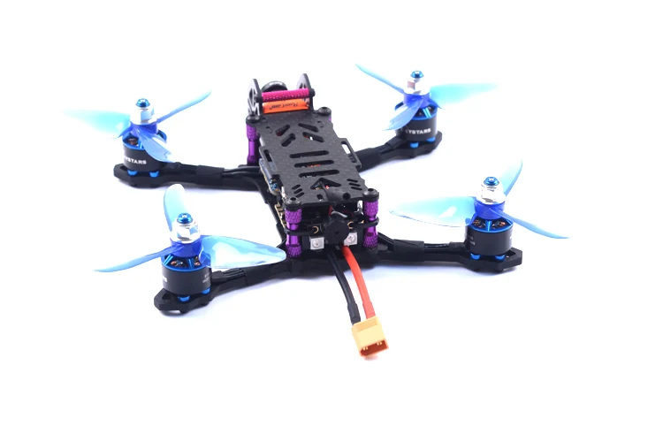 Skystars гоночный Дрон 145 мм FPV F4 FC OSD 25/200 мВт VTX RunCam Split Mini2 DVR камера | Игрушки и хобби