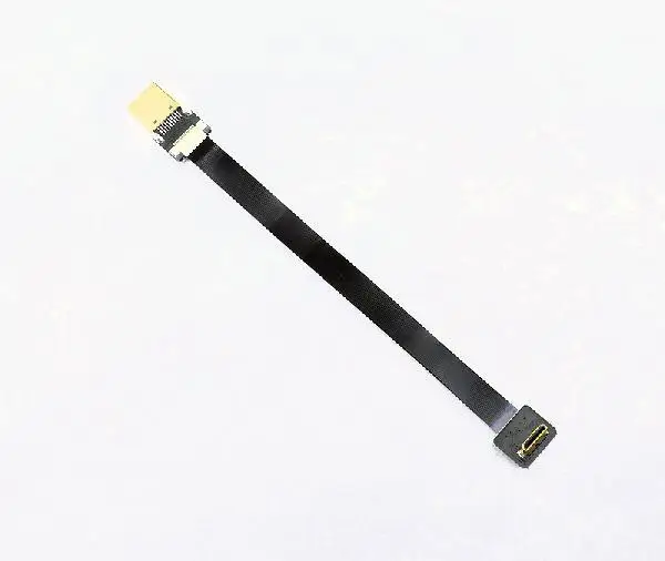 Супер мягкий экранированный HDMI в мини Преобразование кабель серебро/черный цвет