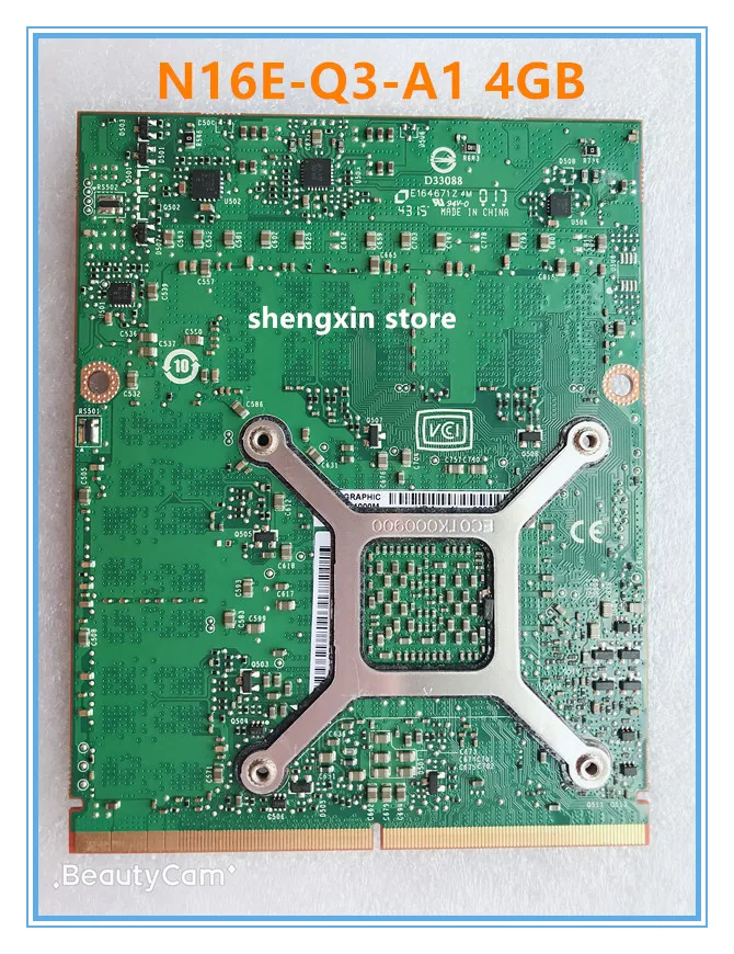 Графический N16E Q3 A1 M4000M M4000 Viedo 4 ГБ DDR5 для HP Zbook17 G3 G4 DELL M7710 M7720|Платы расширения| |