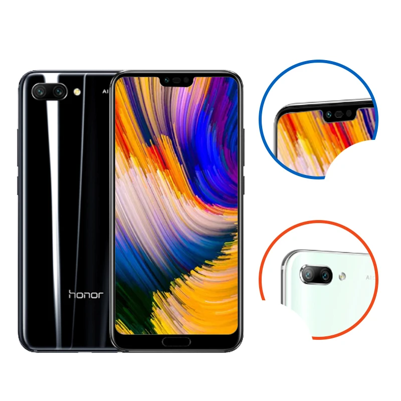 Глобальная версия Honor 10 мобильный телефон 4 Гб 128 ГБ 24 МП Восьмиядерный двойная