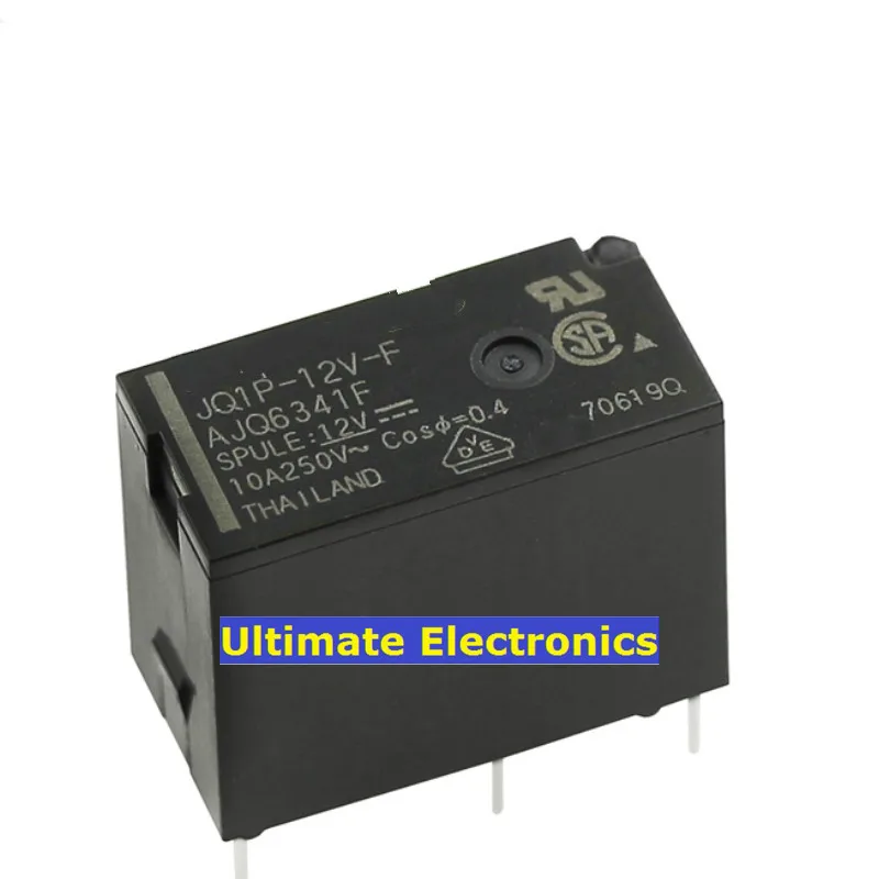 

Реле JQ1P-12V-F AJQ6341F JQ1P-12V AJQ6341, 10 шт.