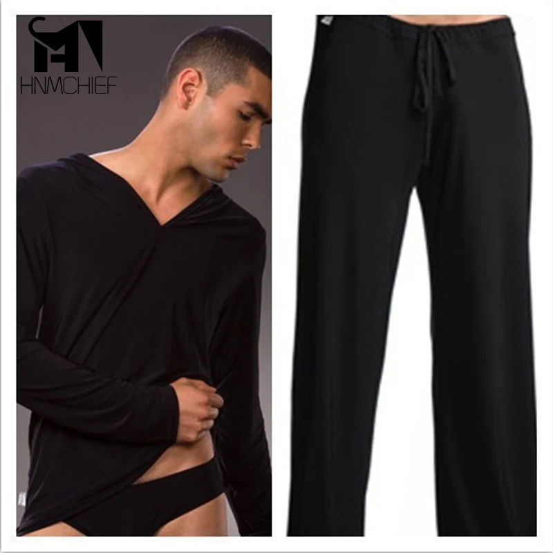 пижама мужская пижамные мужские брюки пижамы Бренд-одежда сексуальные мужчины