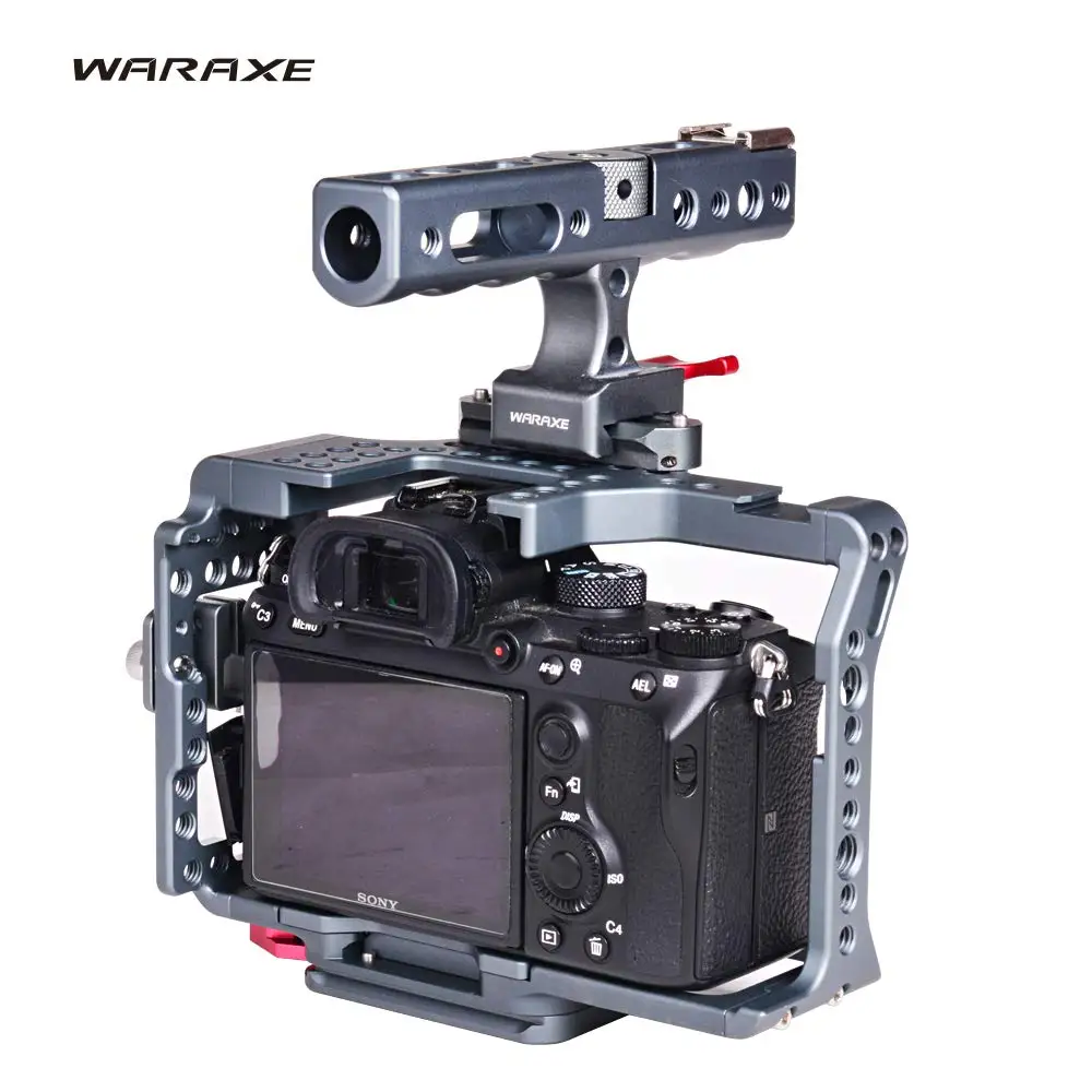 Защитный набор для камеры WARAXE A7III A7R3 защитный Sony A7RIII / A7III/A7MIII A73 R3 верхняя ручка NATO |