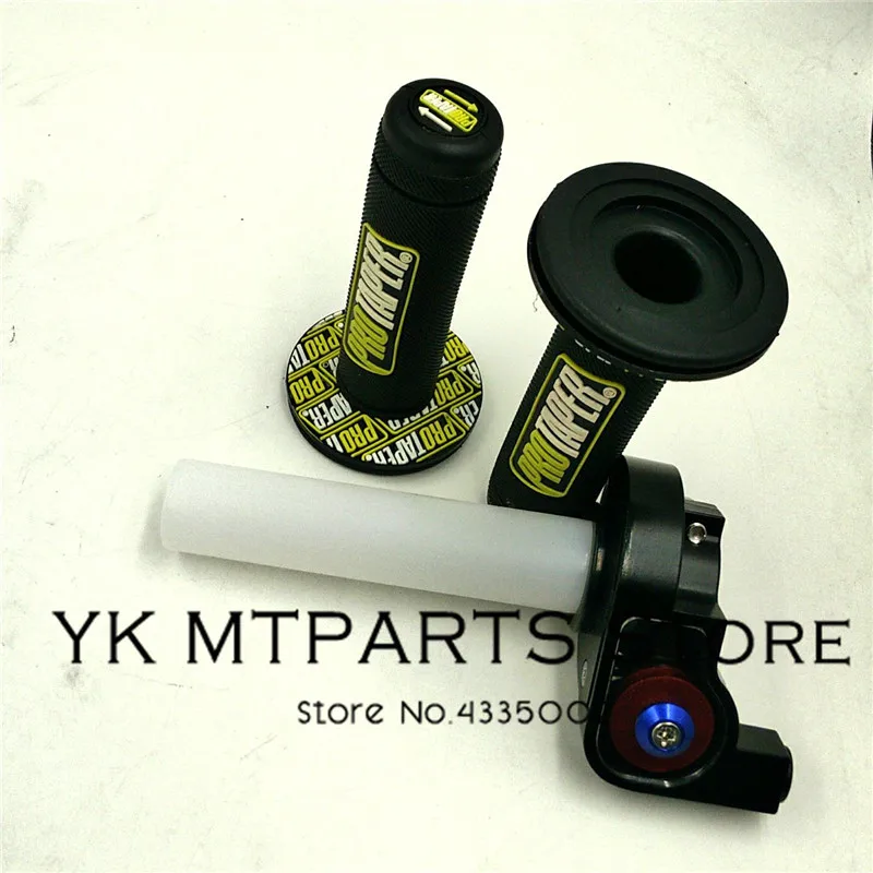 Мотоцикл Запчасти protape Grips Settle & twist газовая Ручка Дроссельной заслонки Dirt Pit Bikes