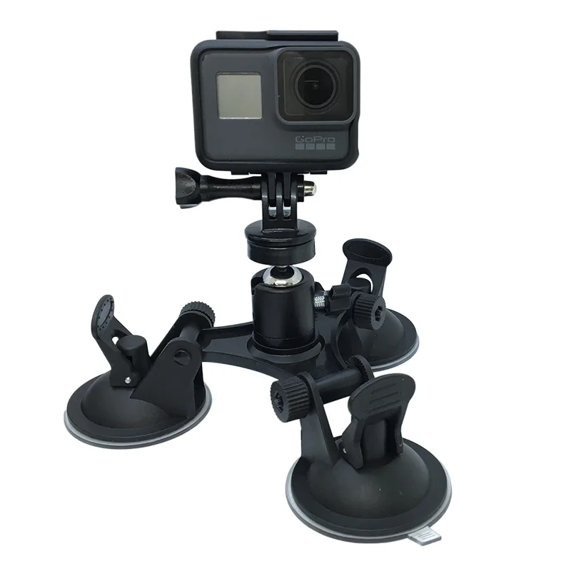 Штатив Zuignap с диагональю 360 дюйма вращающаяся головка для GoPro Hero 6 5 3 + Спортивная