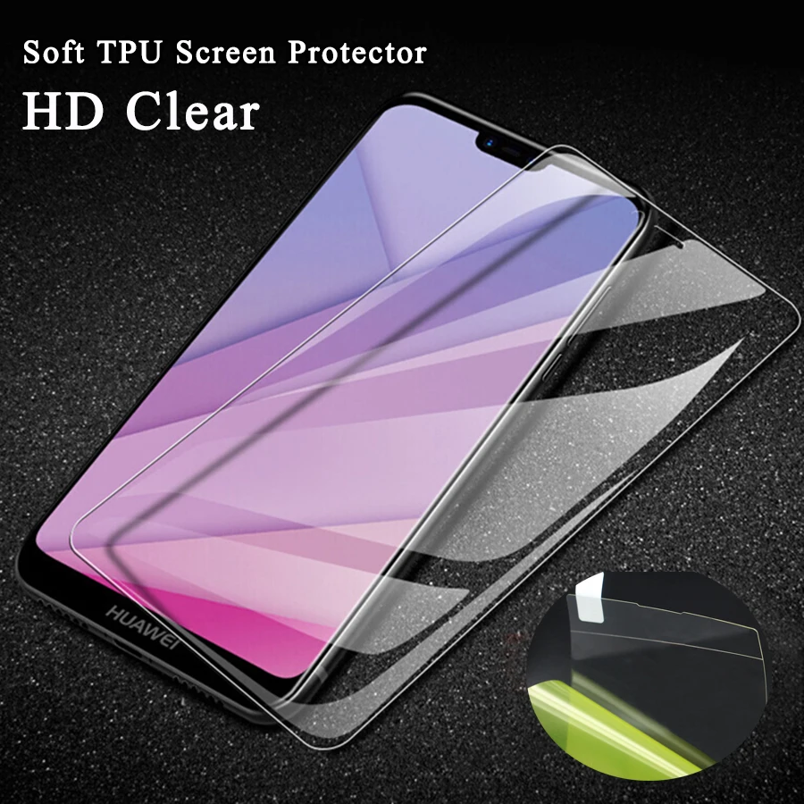 Передняя Задняя мягкая защитная пленка из ТПУ для huawei Nova 3 3i P20 Pro mate 20 10 Lite Honor 10 8X Play P Smart Plus View 20
