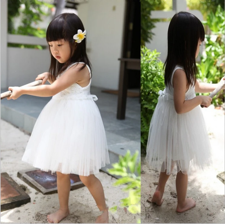 Новинка 2018 детское летнее платье с цветочным узором для девочек платье-пачка без