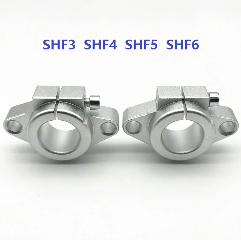 50 шт./лот SHF3 SHF4 SHF5 SHF6 3 мм 4 5 6 диаметр отверстия линейный подшипник рейка вал