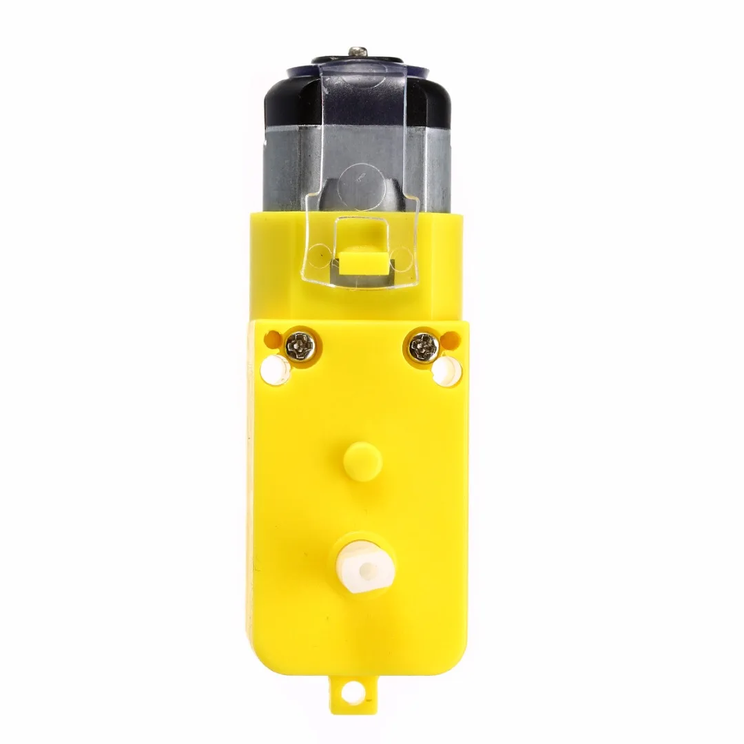 Пластиковый Шестеренчатый двигатель постоянного тока 3 в 6 1: 1 мотор редуктор 7x2 2x1