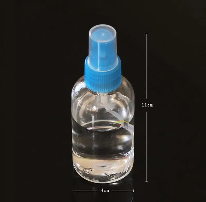 Новинка 2 шт прозрачная пустая бутылка с пульверизатором для путешествий 75 мл