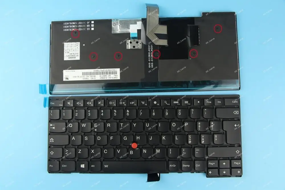 Новая итальянская клавиатура Tastiera для ноутбука IBM Lenovo Thinkpad T440 T440P T440S T431S с