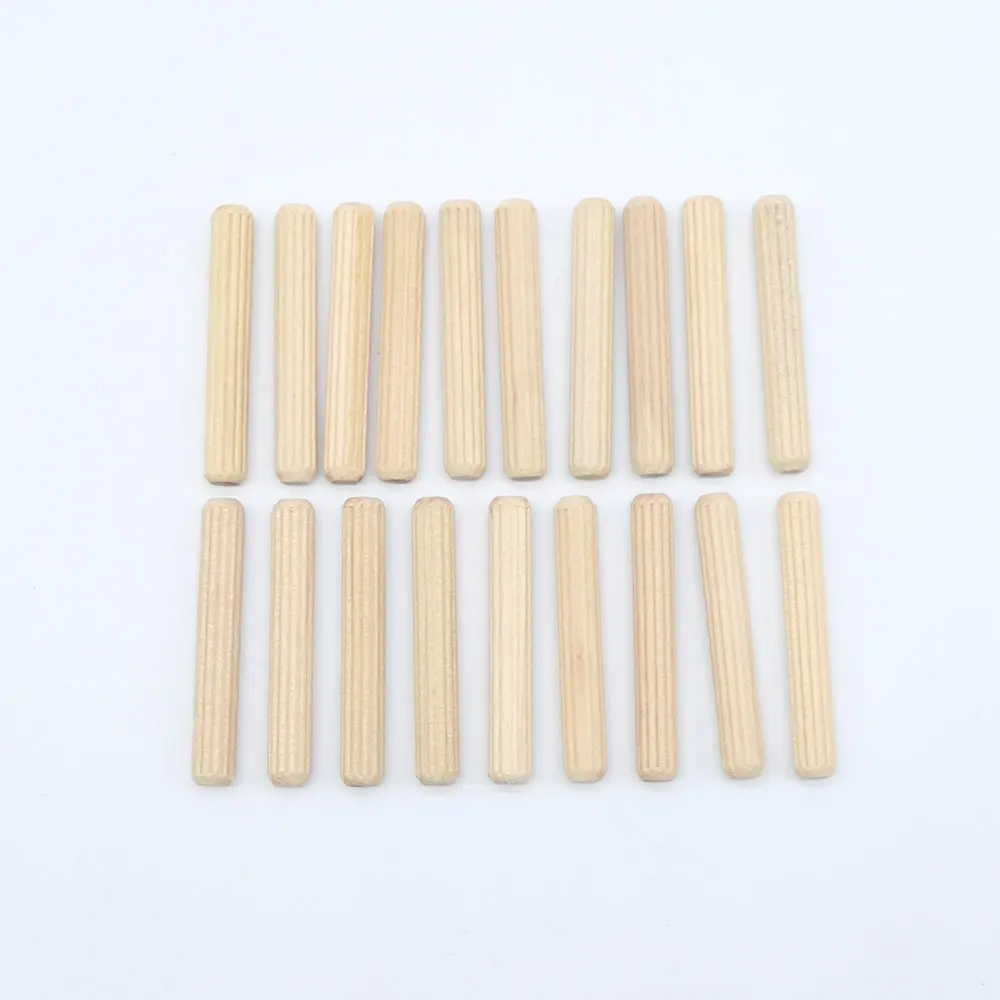 Woodworking Hardwood Round Dowel Pins Wooden Craft Rods Furniture Fitting Tools | Инструменты