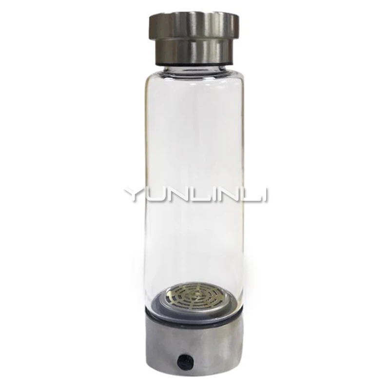 330ml Hydrogen Rich Water Cup High Borosilicate Glass Cup Healthy Alkalescence Water Cup QMS-202P