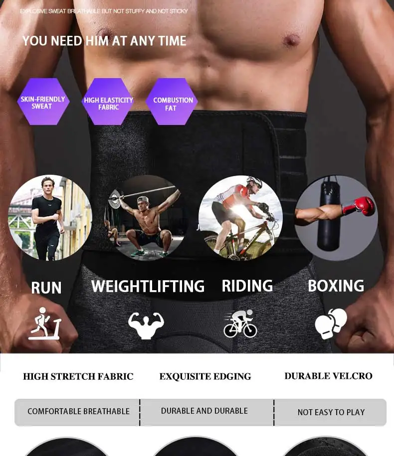 JINGBA поддержка талии триммера поддержка Slim fit брюшной талии Пот пояс Спортивная безопасность спины Поддержка Спортивное защитное снаряжение