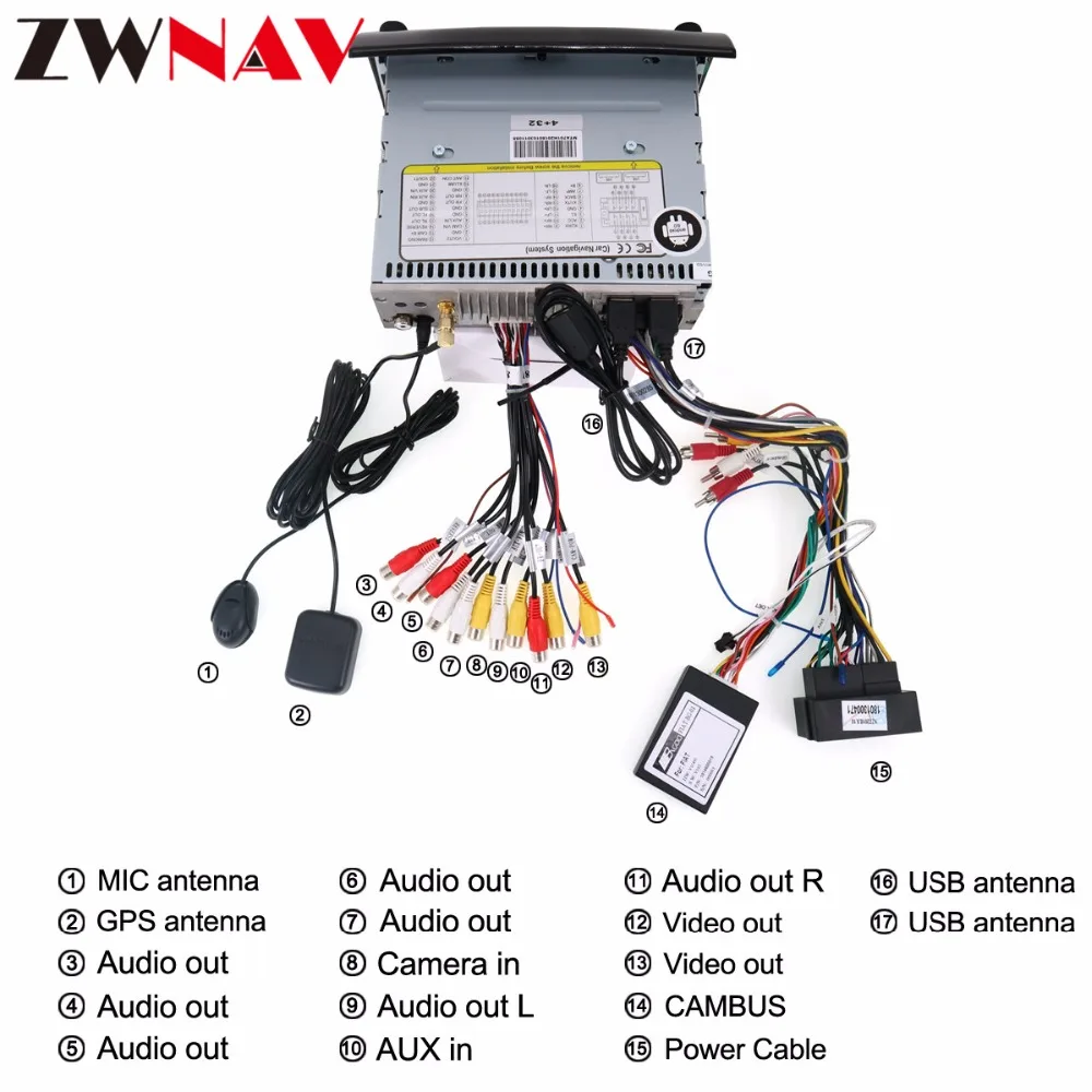 Android 10 0 Автомобильный мультимедийный стерео плеер для Fiat Ducato Jumper Boxer 2011 2015 DVD GPS Navi